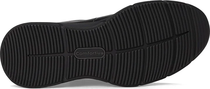 Comfortiva Maki Women's Flat Shoes Black : 9 M (B), Leather - Image 3