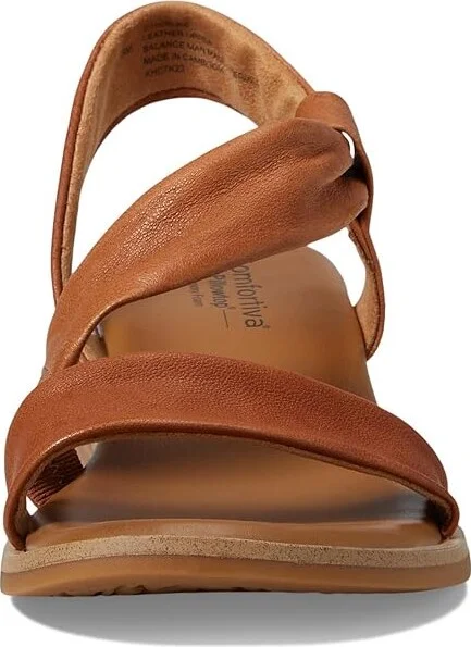 Comfortiva Marcy Women's Sandals Luggage : 6.5 M (B), Leather - Image 2