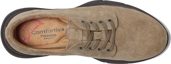 Comfortiva Mariah Women's Wedge Shoes Light Taupe : 8.5 W (D), Leather - Image 2