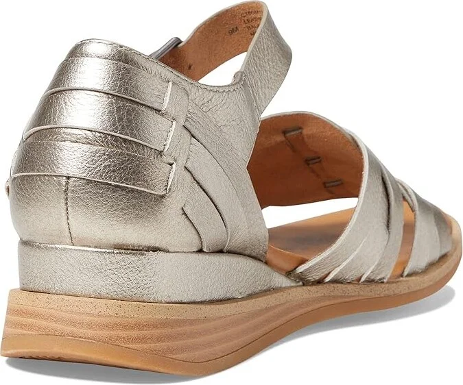 Comfortiva Marina Women's Shoes Grey/Gold : 7 W (D), Leather - Image 4