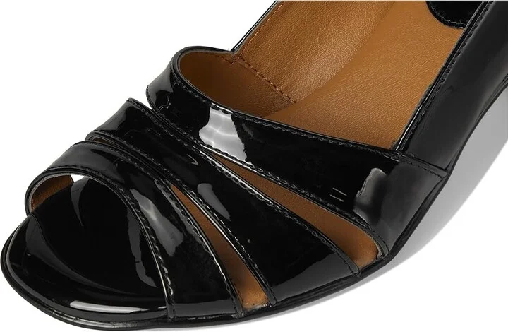 Comfortiva Neima - Soft Spots Women's Dress Sandals Black Patent : 5 M (B), Leather/Synthetic - Image 8