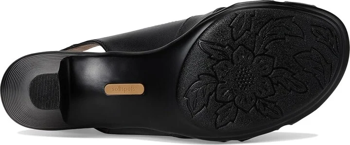 Comfortiva Neima - Soft Spots Women's Dress Sandals Black Velvet Sheep Nappa : 5 M (B), Leather/Synthetic - Image 4