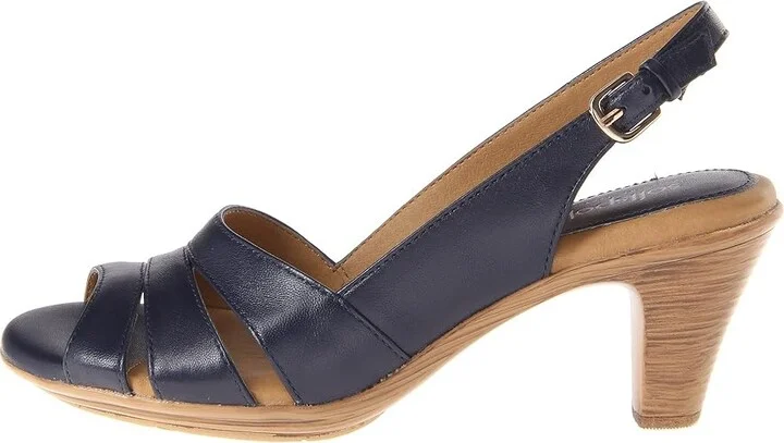 Comfortiva Neima - Soft Spots Women's Dress Sandals Navy Velvet Sheep Nappa : 5 M (B), Leather/Synthetic - Image 7