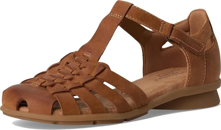 Comfortiva Persa Women's Flat Shoes Almond : 6 M (B), Leather - Image 5