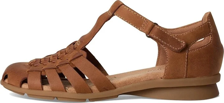 Comfortiva Persa Women's Flat Shoes Almond : 6 M (B), Leather - Image 6
