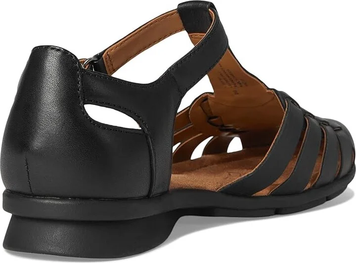 Comfortiva Persa Women's Flat Shoes Black : 6 M (B), Leather - Image 4