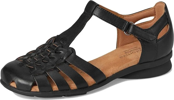 Comfortiva Persa Women's Flat Shoes Black : 6 M (B), Leather - Image 5