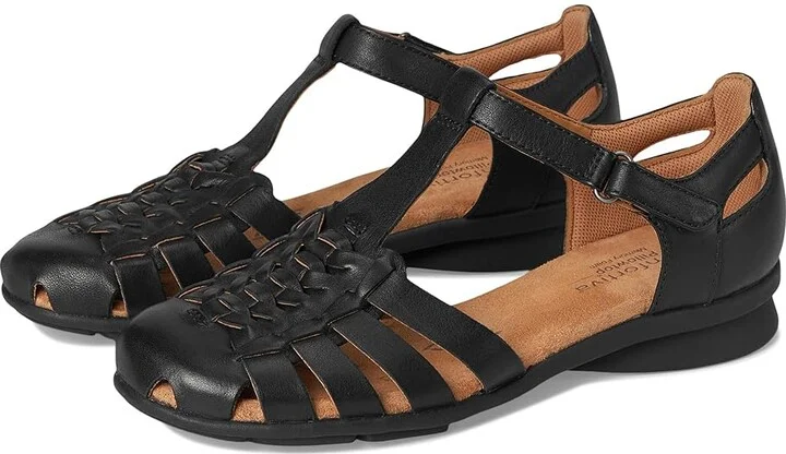 Comfortiva Persa Women's Flat Shoes Black : 6 M (B), Leather
