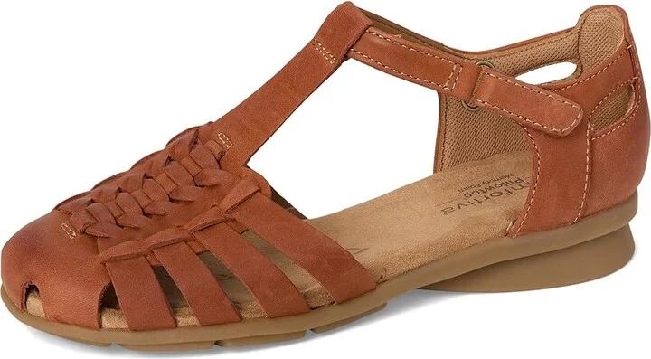 Comfortiva Persa Women's Flat Shoes Rust : 6 M (B), Leather - Image 5