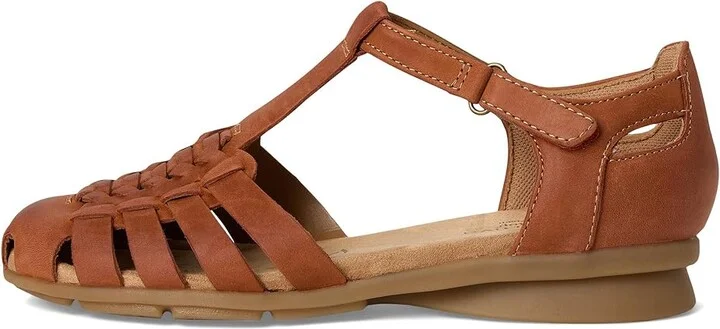 Comfortiva Persa Women's Flat Shoes Rust : 6 M (B), Leather - Image 6