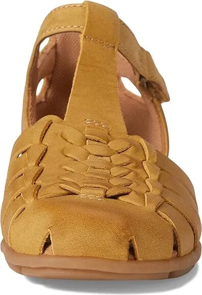 Comfortiva Persa Women's Flat Shoes Yellow : 8.5 W (D), Leather - Image 2