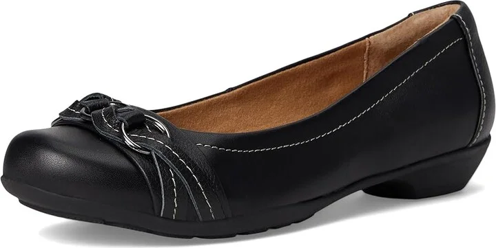 Comfortiva Posie - Soft Spots Women's Slip on Shoes Black Calf Ionic : 6 M (B), Leather - Image 6