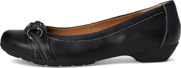 Comfortiva Posie - Soft Spots Women's Slip on Shoes Black Calf Ionic : 6 M (B), Leather - Image 7