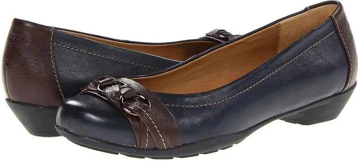 Navy,chocolate Velvet Sheep Nappa