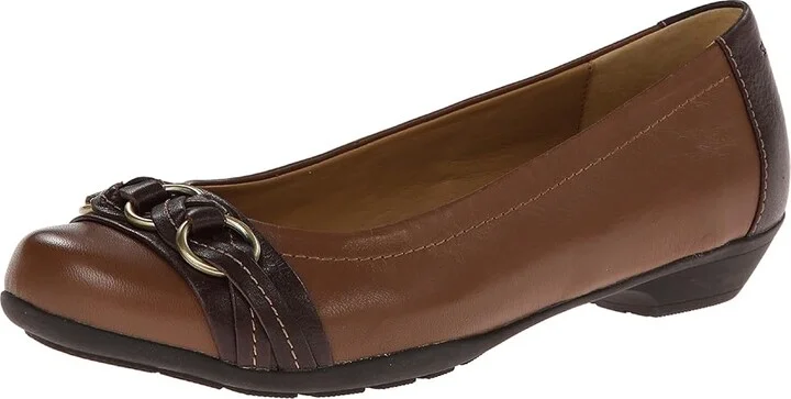 Comfortiva Posie - Soft Spots Women's Slip on Shoes Tobacco Silk Sheep Ionic : 6.5 M (B), Leather - Image 2