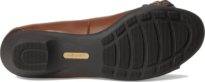 Comfortiva Posie - Soft Spots Women's Slip on Shoes Tobacco Silk Sheep Ionic : 6.5 M (B), Leather - Image 4