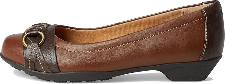 Comfortiva Posie - Soft Spots Women's Slip on Shoes Tobacco Silk Sheep Ionic : 6.5 M (B), Leather - Image 7