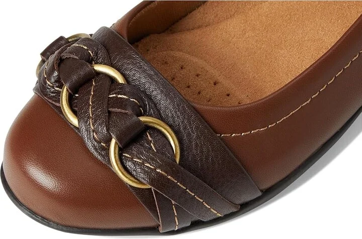 Comfortiva Posie - Soft Spots Women's Slip on Shoes Tobacco Silk Sheep Ionic : 6.5 M (B), Leather - Image 8