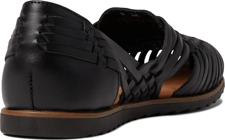 Comfortiva Rainer Women's Wedge Shoes Black : 6 M (B), Leather - Image 4