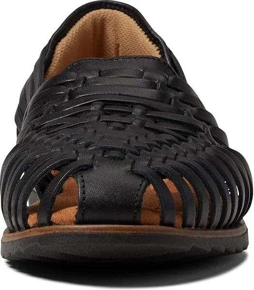 Comfortiva Rainer Women's Wedge Shoes Black : 6 M (B), Leather - Image 5