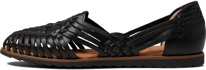 Comfortiva Rainer Women's Wedge Shoes Black : 6 M (B), Leather - Image 6