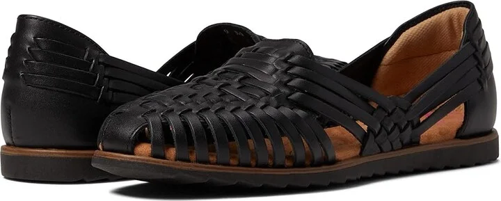 Comfortiva Rainer Women's Wedge Shoes Black : 6 M (B), Leather