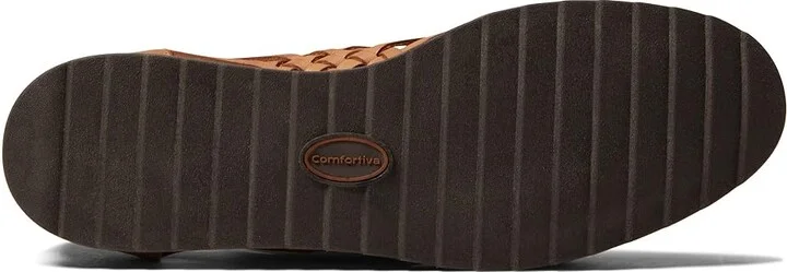 Comfortiva Rainer Women's Wedge Shoes Luggage : 6 M (B), Leather - Image 3