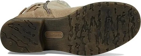 Comfortiva Salem Women's Shoes Light Taupe : 6 W (D), Suede - Image 3