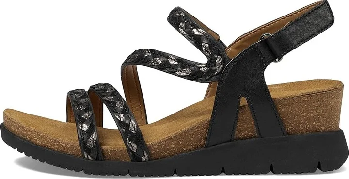 Comfortiva Silvia Women's Sandals Black : 10 W (D), Leather/Rubber - Image 5