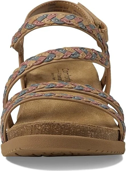 Comfortiva Silvia Women's Sandals New Caramel : 6 M (B), Leather/Rubber - Image 2