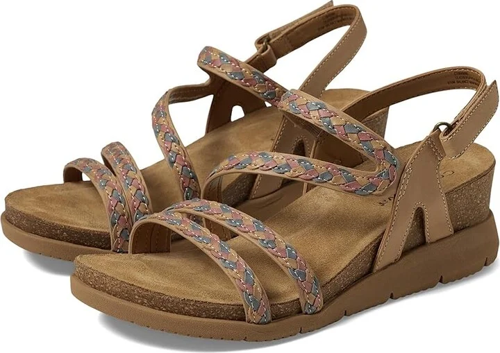 Comfortiva Silvia Women's Sandals New Caramel : 6 M (B), Leather/Rubber