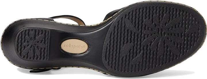 Comfortiva Tatianna - Soft Spots Women's Slip on Shoes Black : 5 M (B), Leather - Image 4
