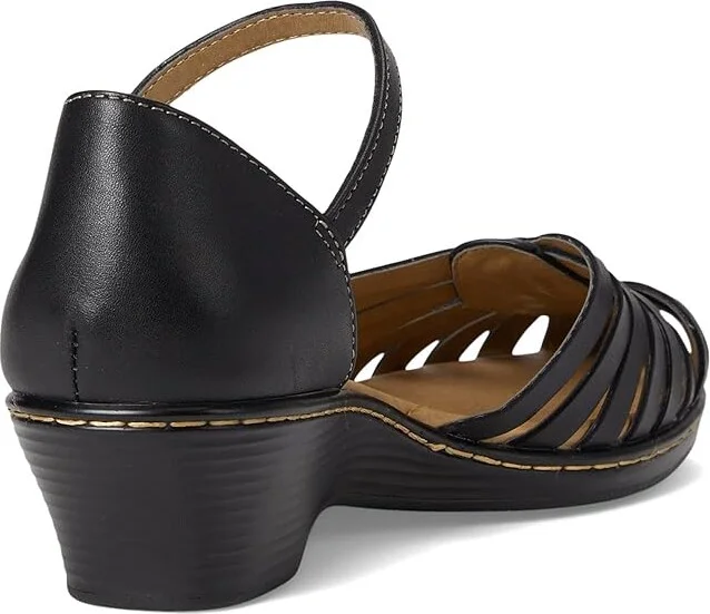 Comfortiva Tatianna - Soft Spots Women's Slip on Shoes Black : 5 M (B), Leather - Image 5
