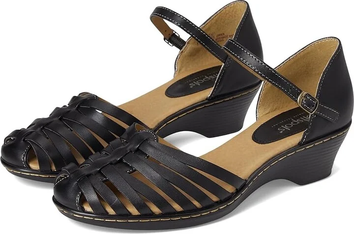 Comfortiva Tatianna - Soft Spots Women's Slip on Shoes Black : 5 M (B), Leather