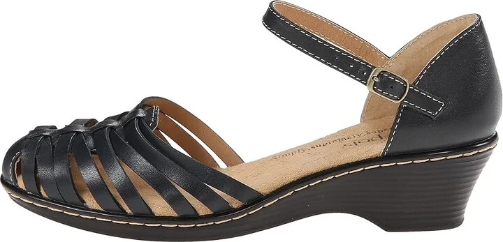 Comfortiva Tatianna - Soft Spots Women's Slip on Shoes Navy : 5 M (B), Leather - Image 7