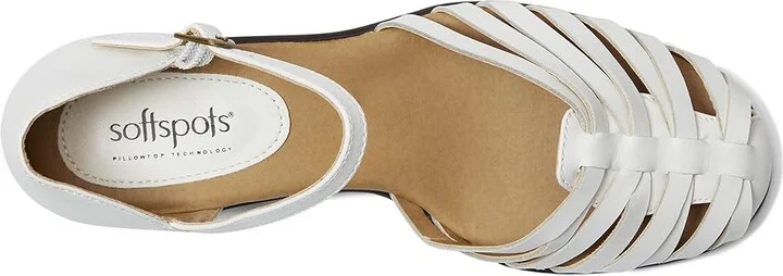 Comfortiva Tatianna - Soft Spots Women's Slip on Shoes White : 5 M (B), Leather - Image 3