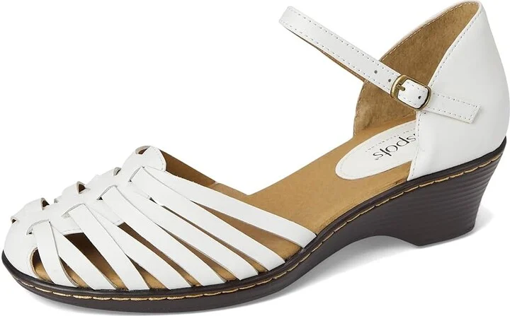 Comfortiva Tatianna - Soft Spots Women's Slip on Shoes White : 5 M (B), Leather - Image 6