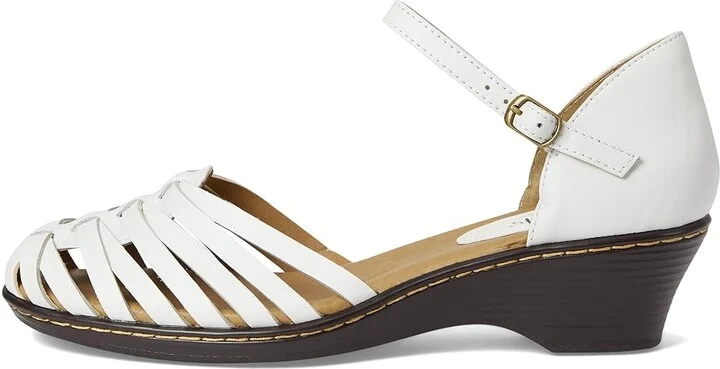 Comfortiva Tatianna - Soft Spots Women's Slip on Shoes White : 5 M (B), Leather - Image 7