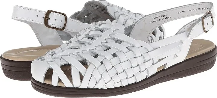 Comfortiva Tobago - Soft Spots Women's Shoes White : 7 N (AA), Leather