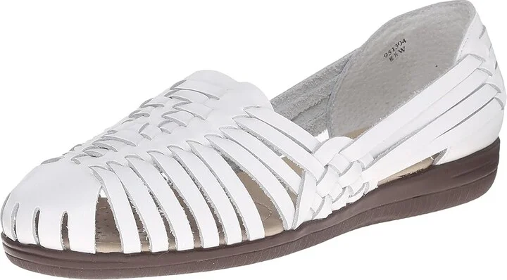 Comfortiva Trinidad - Soft Spots Women's Slip on Shoes White : 7 N (AA), Leather - Image 2