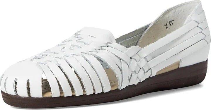 Comfortiva Trinidad - Soft Spots Women's Slip on Shoes White : 7 N (AA), Leather - Image 6