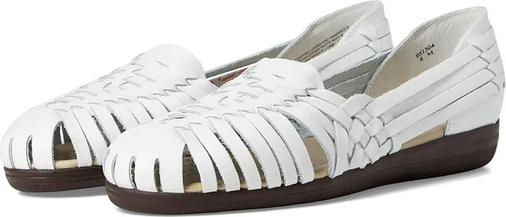 Comfortiva Trinidad - Soft Spots Women's Slip on Shoes White : 7 N (AA), Leather