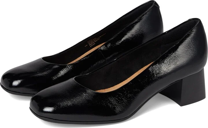 Black Crinkle Patent