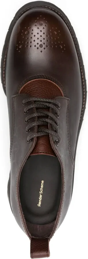Commando Blucher leather derby shoes - Image 4