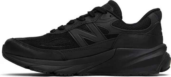 Comme des Garçons Homme Black New Balance Edition Made in USA 990v6 Sneakers - Image 3
