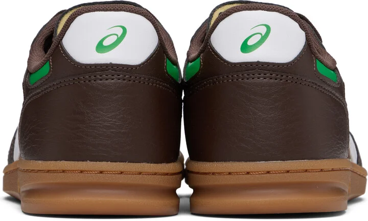 Comme des Garçons Homme Deux Brown ASICS Edition Sportstyle Soccer Sneakers - Image 2