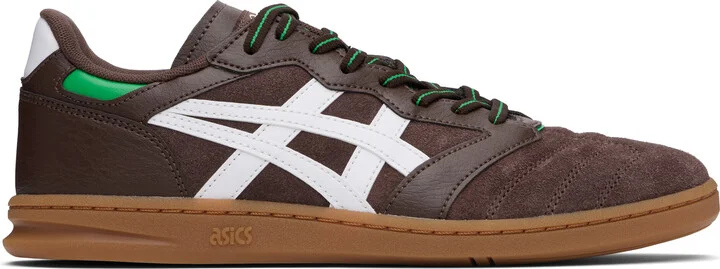 Comme des Garçons Homme Deux Brown ASICS Edition Sportstyle Soccer Sneakers
