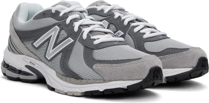 Comme des Garçons Homme Gray New Balance Edition MR860 Sneakers - Image 4