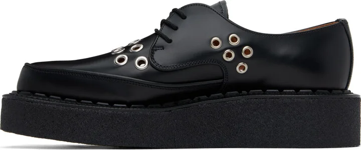 Comme des Garçons Homme Plus Black George Cox Edition Diano Eyelets Derbys - Image 3