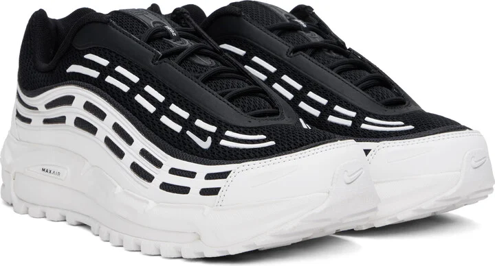 Comme des Garçons Homme Plus Black & White Nike Edition Air Max TL 2.5 SP Sneakers - Image 4